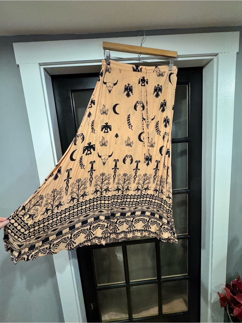Spell tribal maxi in peach size 10 - Picture 4 of 4